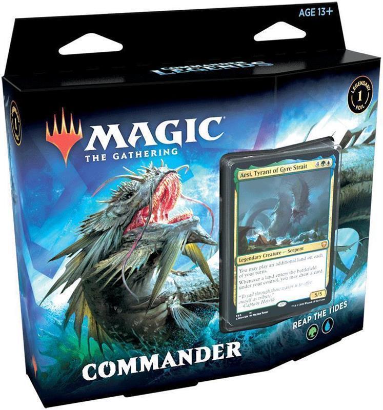 MTG - Commander Legenden Commander Deck (EN) Herrscher der Gezeiten (Blau/Grün)