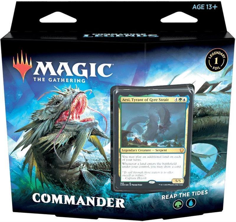 MTG - Commander Legenden Commander Deck (EN) Reap the Tides (Blue/Green)