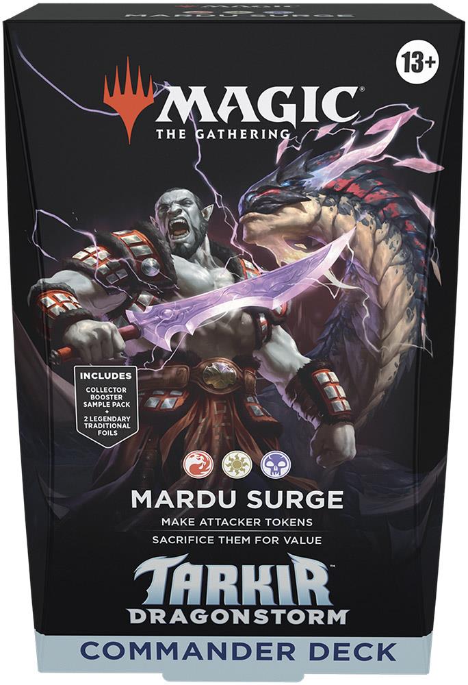 Magic: The Gathering Tarkir: Drachensturm Commander-Deck (EN) Mardu-Ansturm (Weiß/Schwarz/Rot)