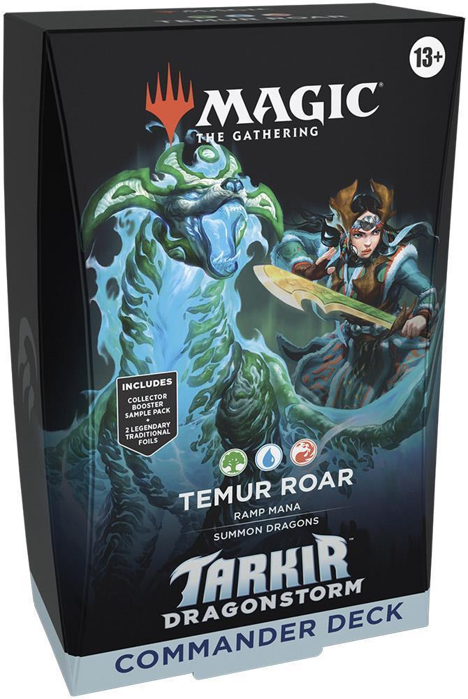 Magic: The Gathering Tarkir: Drachensturm Commander-Deck (EN) Temur-Gebrüll (Blau/Rot/Grün)