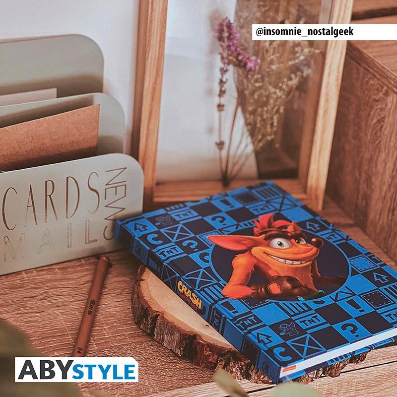 Crash Bandicoot A5 Notebook "Crash & Coco"