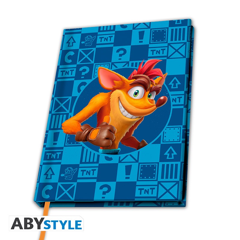 Crash Bandicoot A5 Notebook "Crash & Coco"