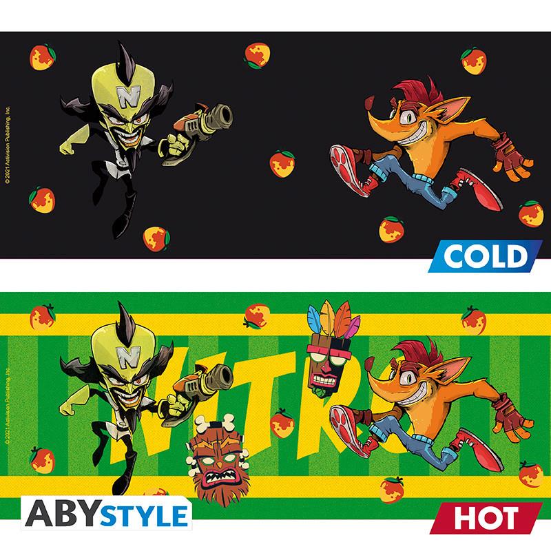 Crash Bandicoot Heat Change Mug "Nitro"