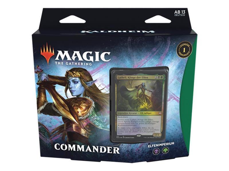 MTG - Kaldheim Commander Deck (DE) Elfenimperium (Schwarz/Grün)