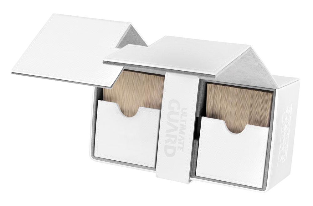 Ultimate Guard Twin Flip´n´Tray Deck Case 160+ Standardgröße XenoSkin Weiß