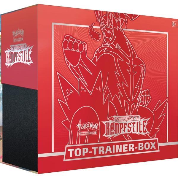 PKM - SWSH045 Kampfstile Top-Trainer Box (DE) Rot