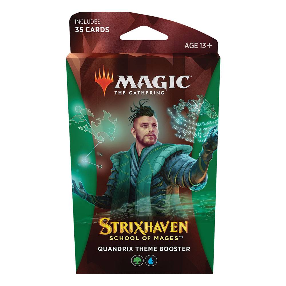 MTG - Strixhaven: Akademie der Magier Themen-Booster (EN) Quandrix (Blau/Grün)