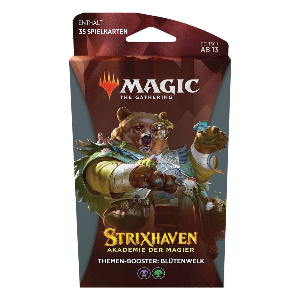 MTG - Strixhaven: Akademie der Magier Themen-Booster (DE) Blütenwelk (Grün/Schwarz)