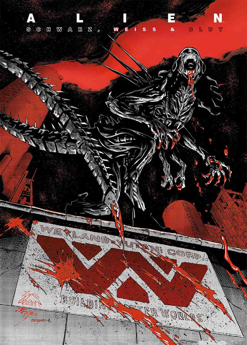 Alien: Schwarz, Weiß & Blut