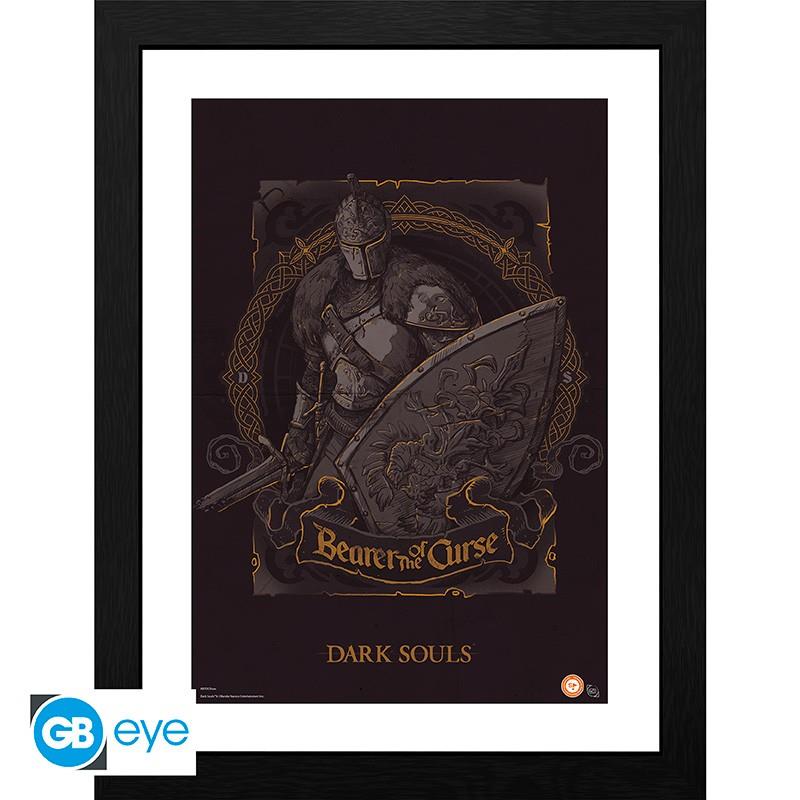 Dark Souls Framed Print "Bearer of the Curse" 30 x 40 cm