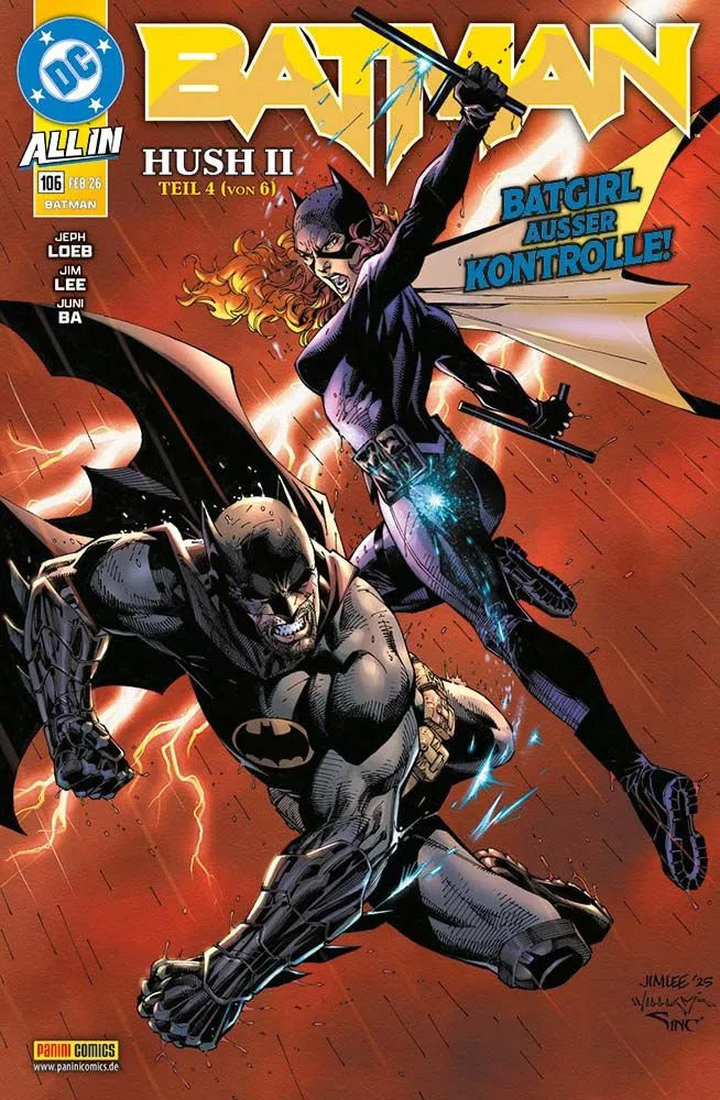 Batman (Rebirth) 106: Hush II Teil 4 (von 06) - Batgirl ausser Kontrolle!