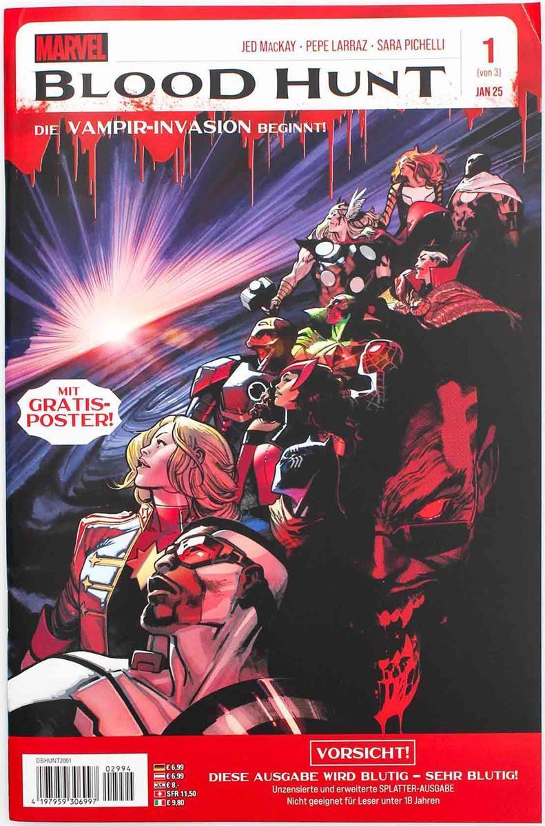 Blood Hunt 01 (Splatter-Ausgabe)