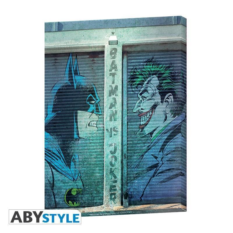 DC Comics Canvas Batman vs Joker 30 x 40 cm