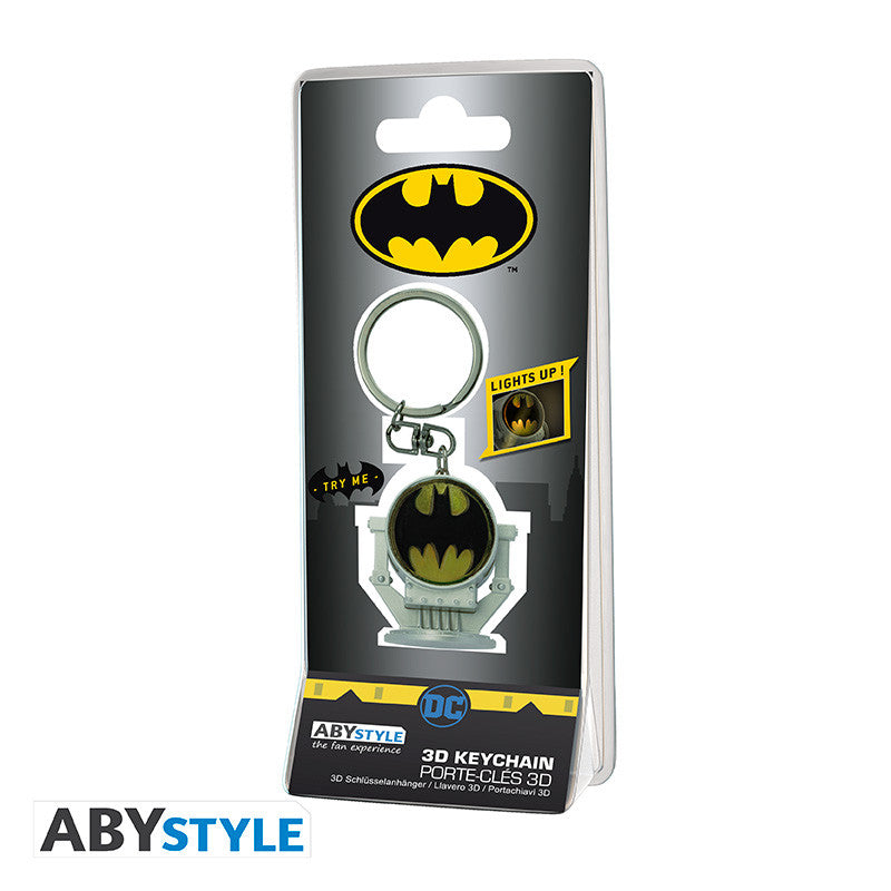 DC Comics 3D Premium Keychain "Bat-Signal"