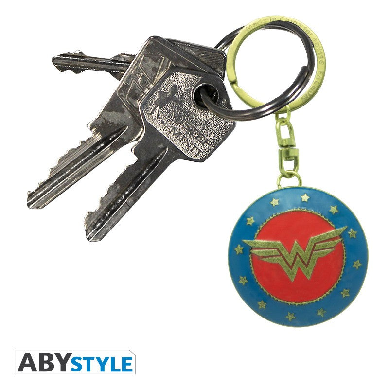 DC Comics 3D Keychain "Wonder Woman Shield"