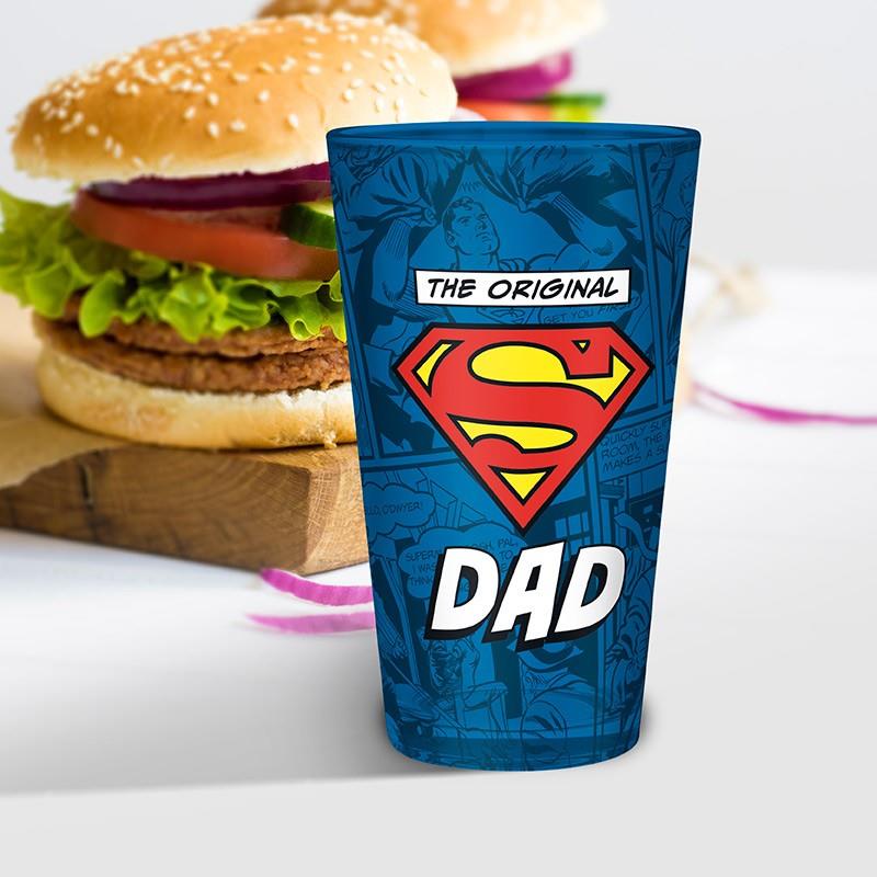 DC Comics Glass "The Original "S" Dad" (large)