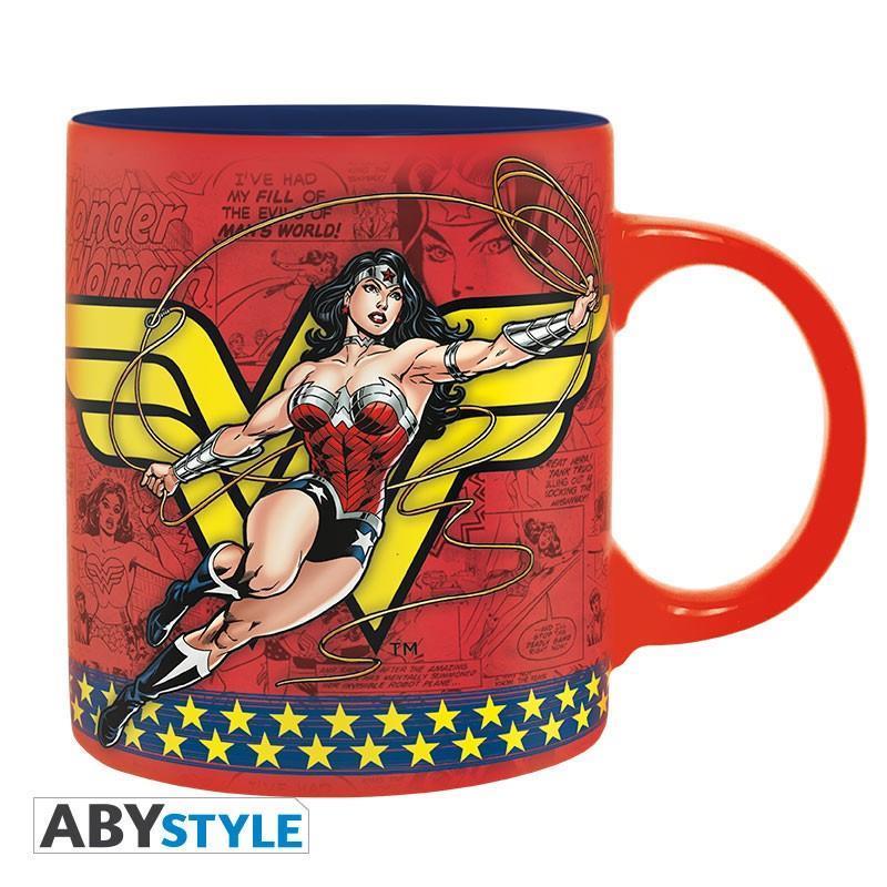 DC Comics Mug Wonder Woman Action