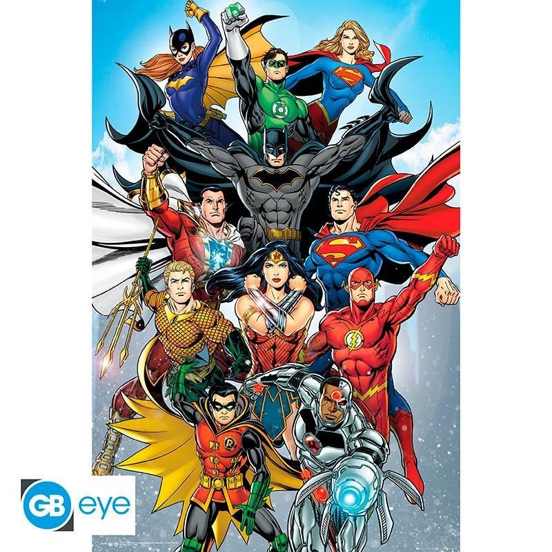 DC Comics Maxi Poster "DC Comics Rebirth" 91,5 x 61 cm