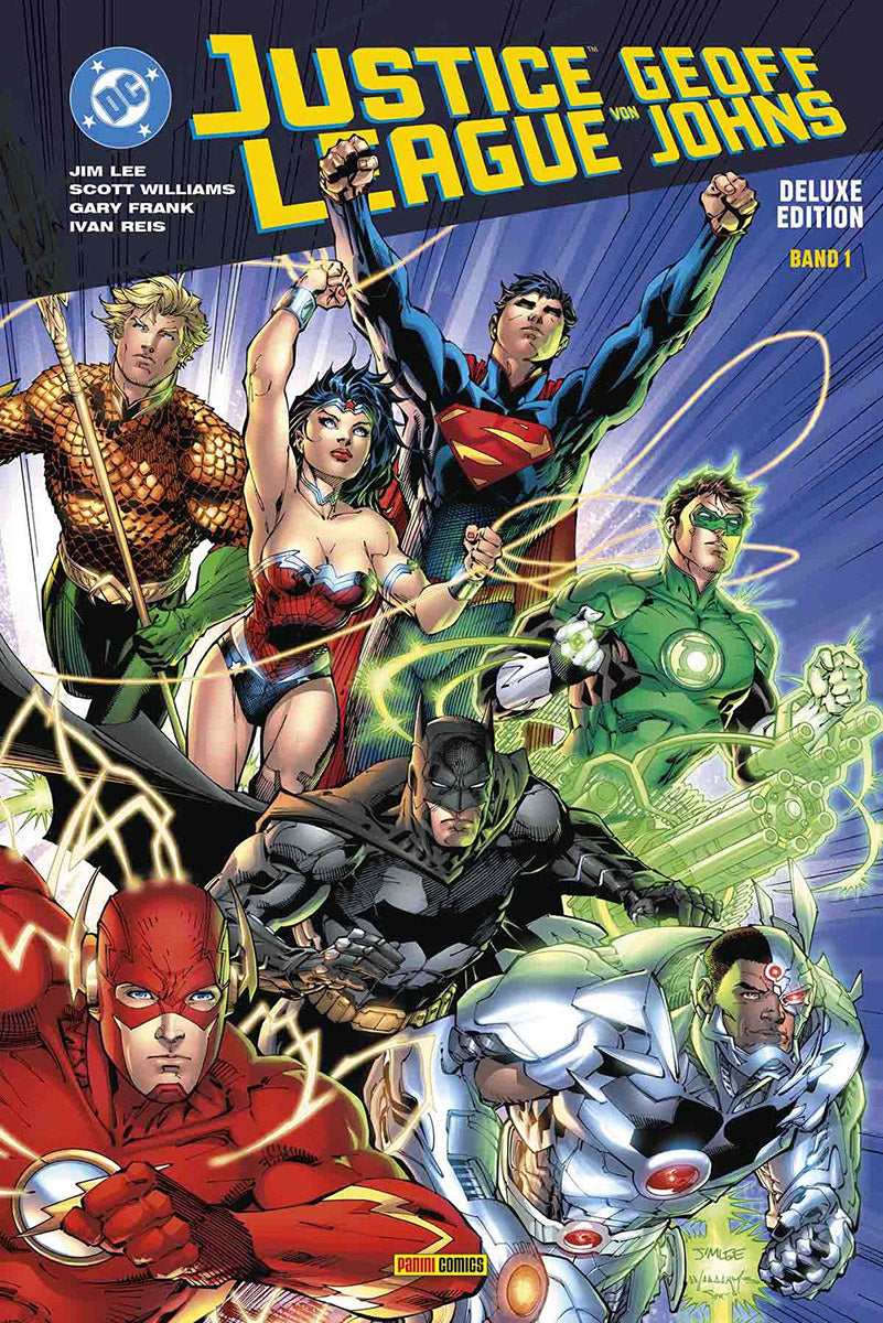 Justice League von Geoff Johns - Deluxe Edition 1 (von 3)