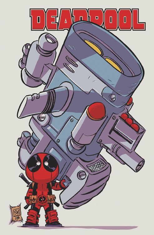 Deadpool (2019) 01 (mit 2 Postern), Variant A (999)
