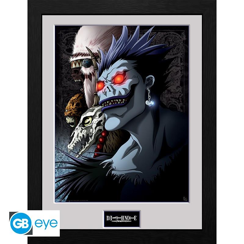 Death Note Poster im Rahmen "Shinigami" 30 x 40 cm