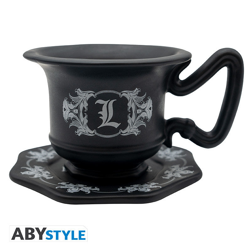 Death Note Tasse mit Untersetzer "L"