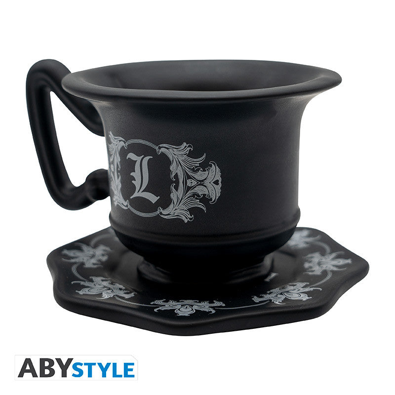 Death Note Tasse mit Untersetzer "L"