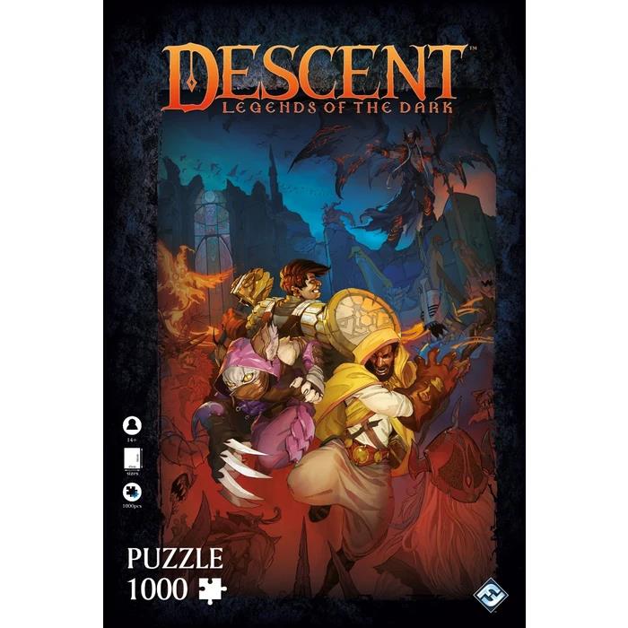Descent: Legenden der Finsternis - Puzzle (1.000 Teile)