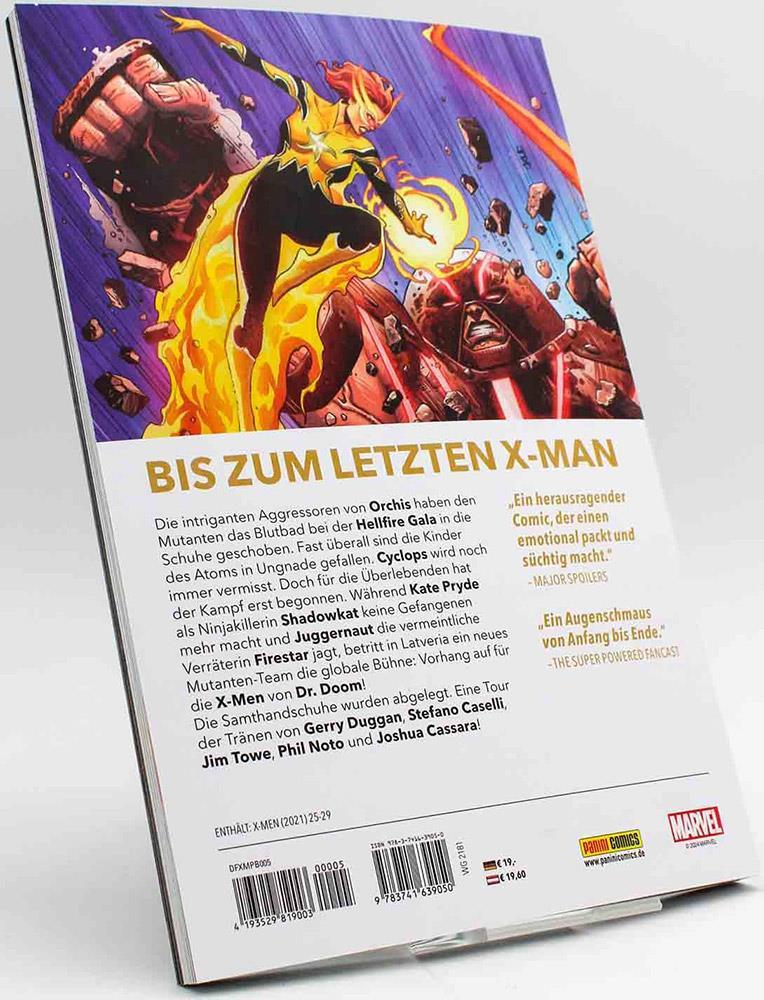 Die furchtlosen X-Men Paperback (2022) 05: Ohne Gnade, HC (111)