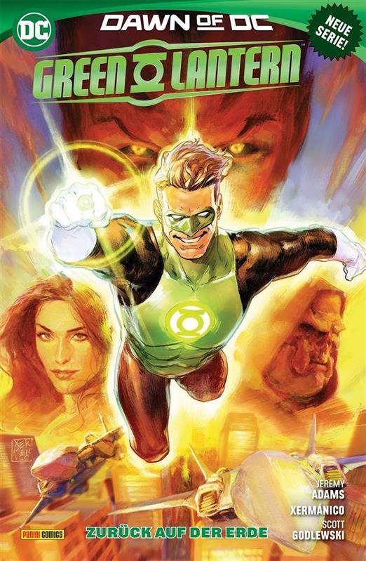 Green Lantern (Dawn of DC) 01: Zurück auf der Erde (mit Acrylfigur)