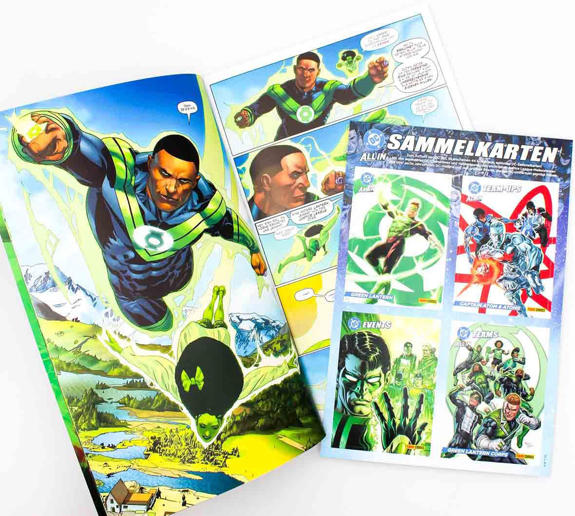 Green Lantern (Dawn of DC) 04: Krieg gegen Thaaros (mit 4 DC-Sammelkarten)