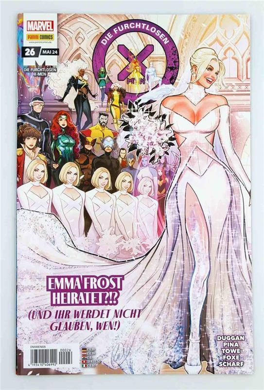 Die furchtlosen X-Men 26: Emma Frost heiratet?!? (und ihr werdet nicht glauben, wen!)