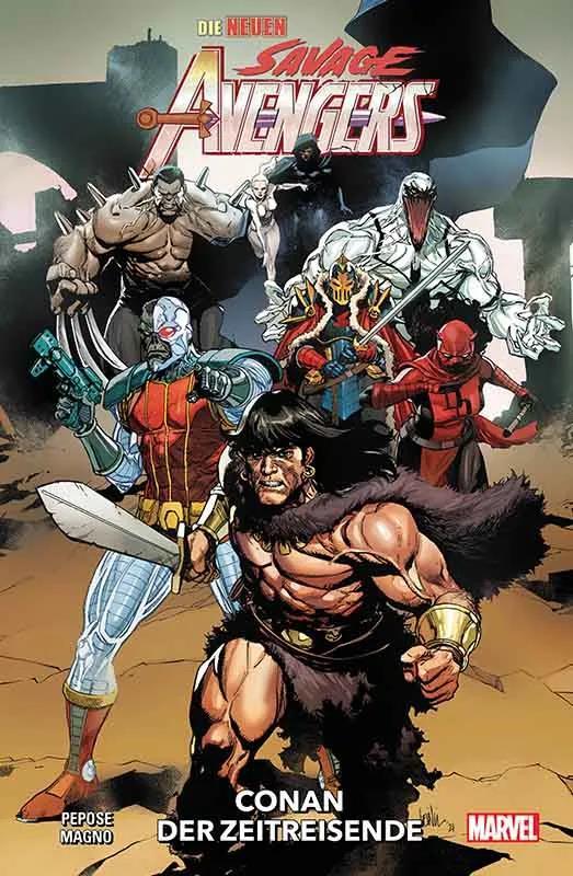 Die neuen Savage Avengers 01: Conan der Zeitreisende