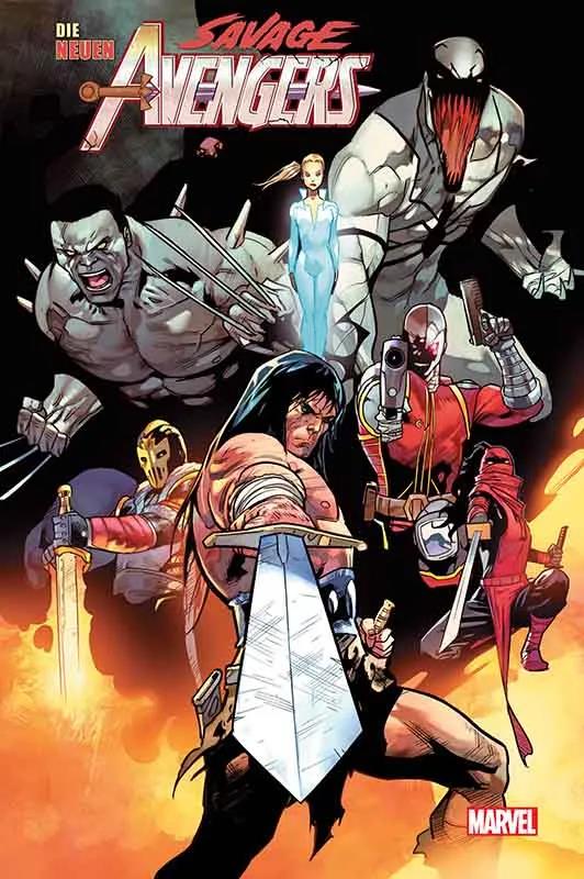 Die neuen Savage Avengers 01: Conan der Zeitreisende, Variant (222)