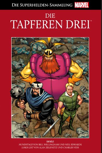 Hachette Rote Marvel Collection 32: Die tapferen Drei