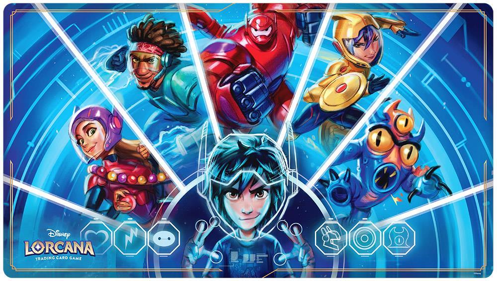 Disney Lorcana: Archazias Insel Spielmatte Baymax