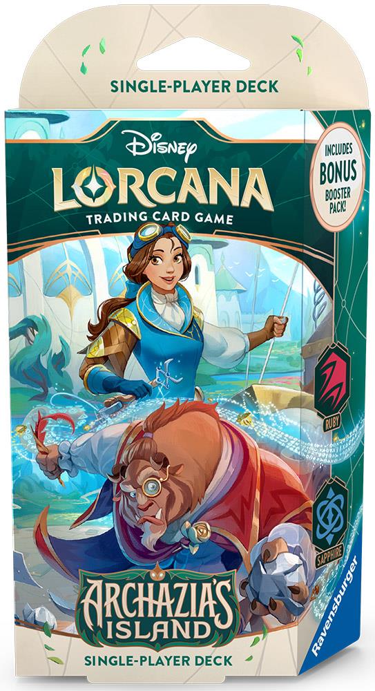 Disney Lorcana: Archazias Insel Starter-Deck Rubin/Saphir (EN)