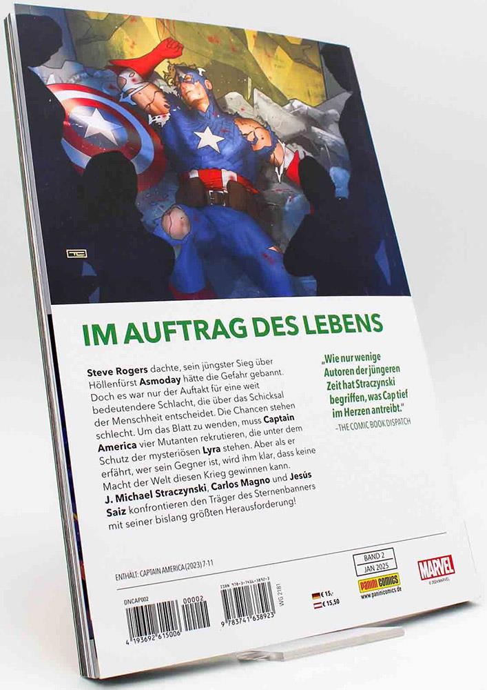 Captain America (2024) 02: Auf Leben und Tod