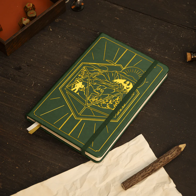 DnD 5e Player Journal Green