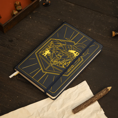DnD 5e Player Journal Blue