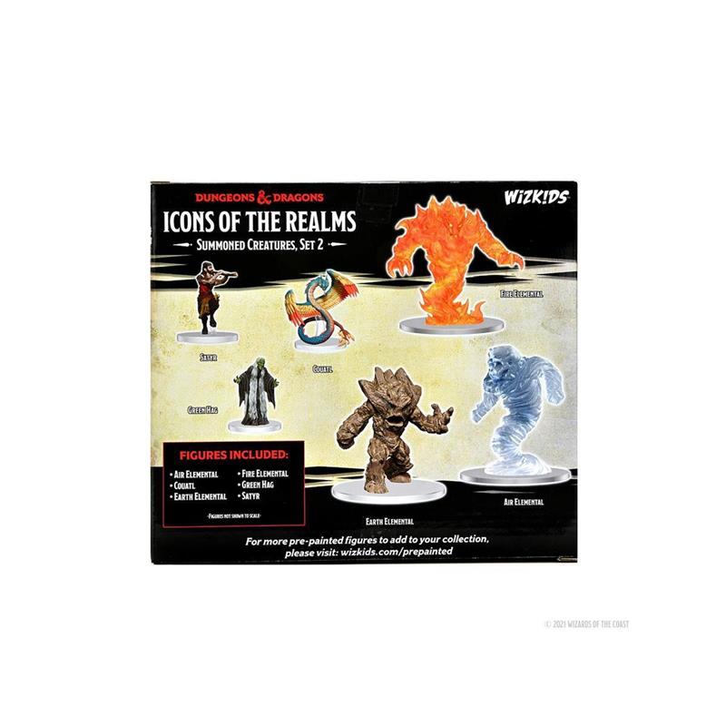 D&D Icons of the Realms: pre-painted Miniatures Summoning Creatures Set 2