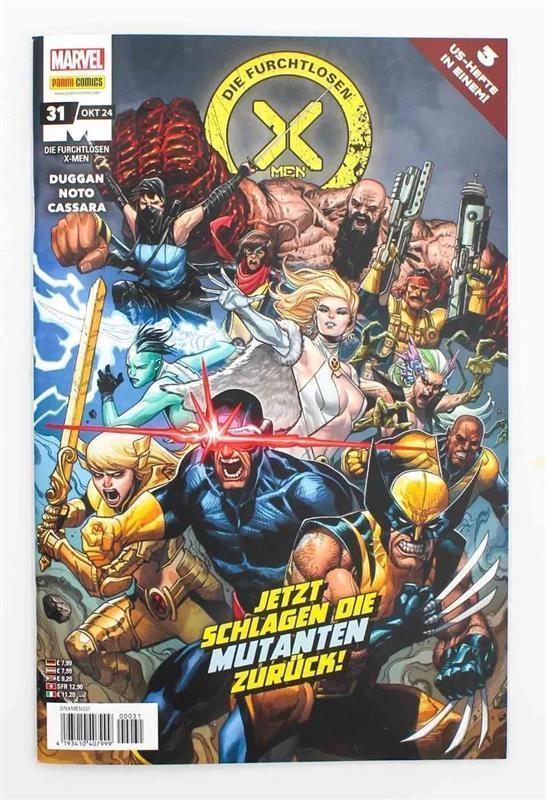 Die furchtlosen X-Men 31: Jetzt schlagen die Mutanten zurück!
