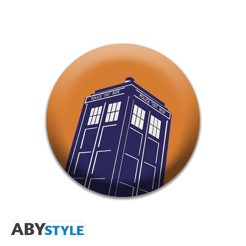 Doctor Who Badge Pack 4er The Tardis