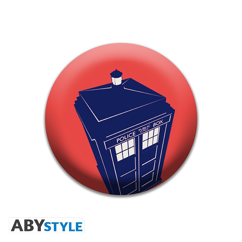 Doctor Who Badge Pack 4er The Tardis