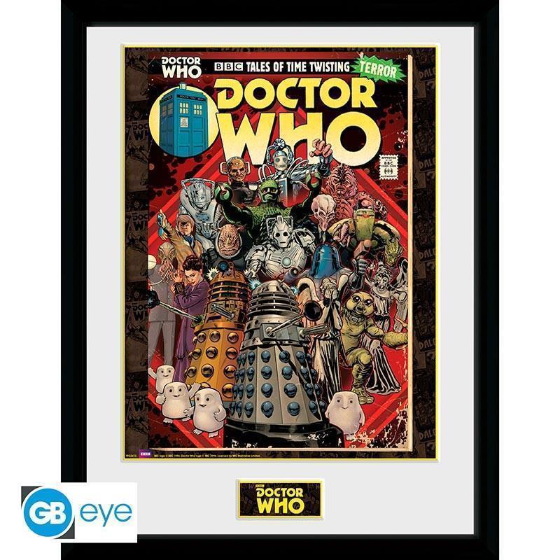 Doctor Who Framed Poster Classic Villains 30 x 40 cm