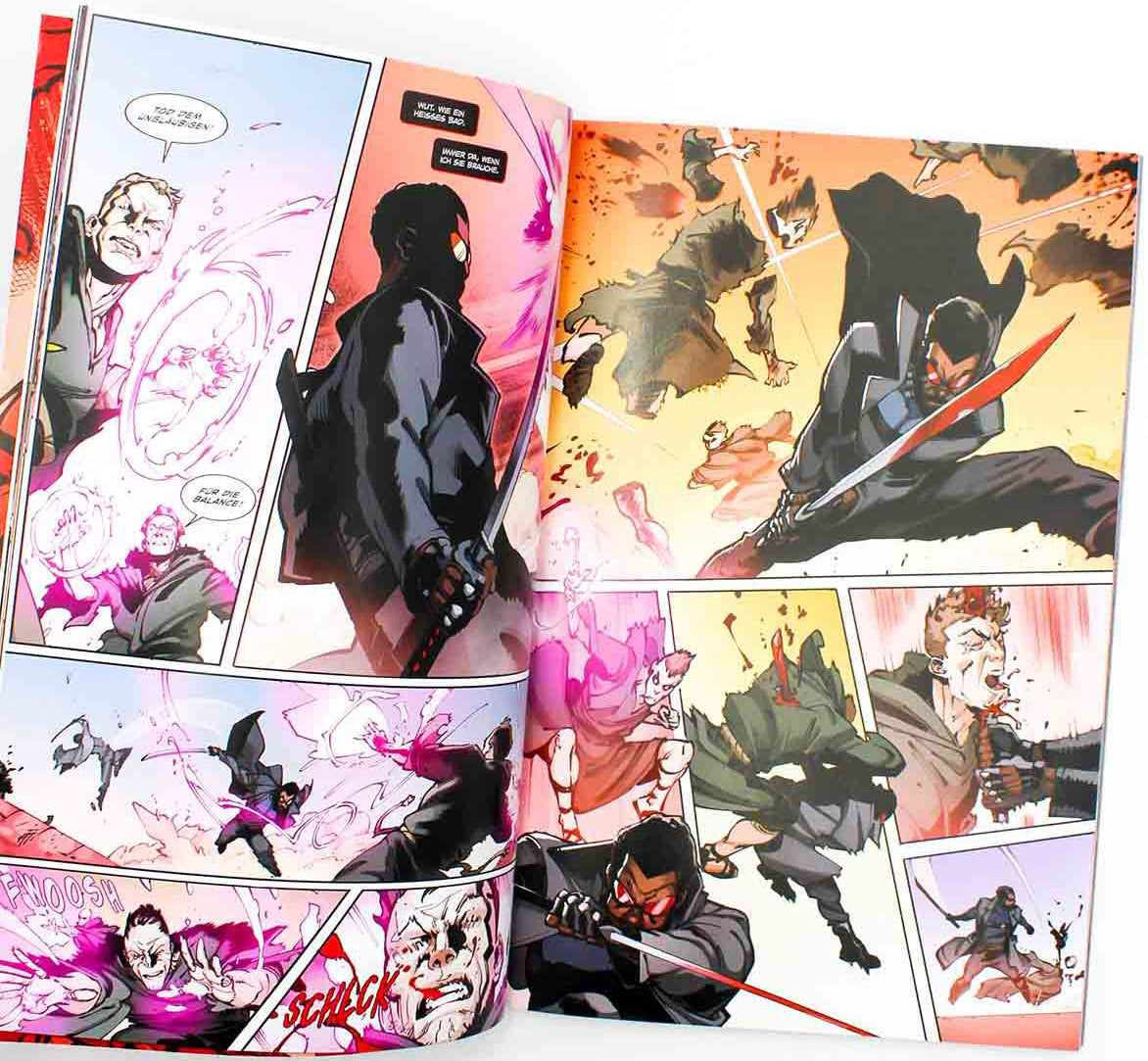 Blade Splatter-Ausgabe