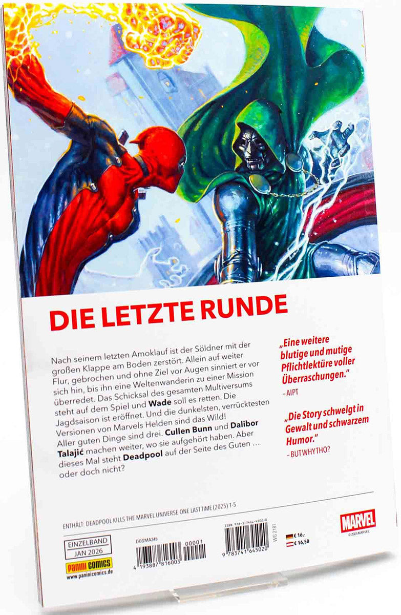 Deadpool killt zum letzten Mal das Marvel-Universum