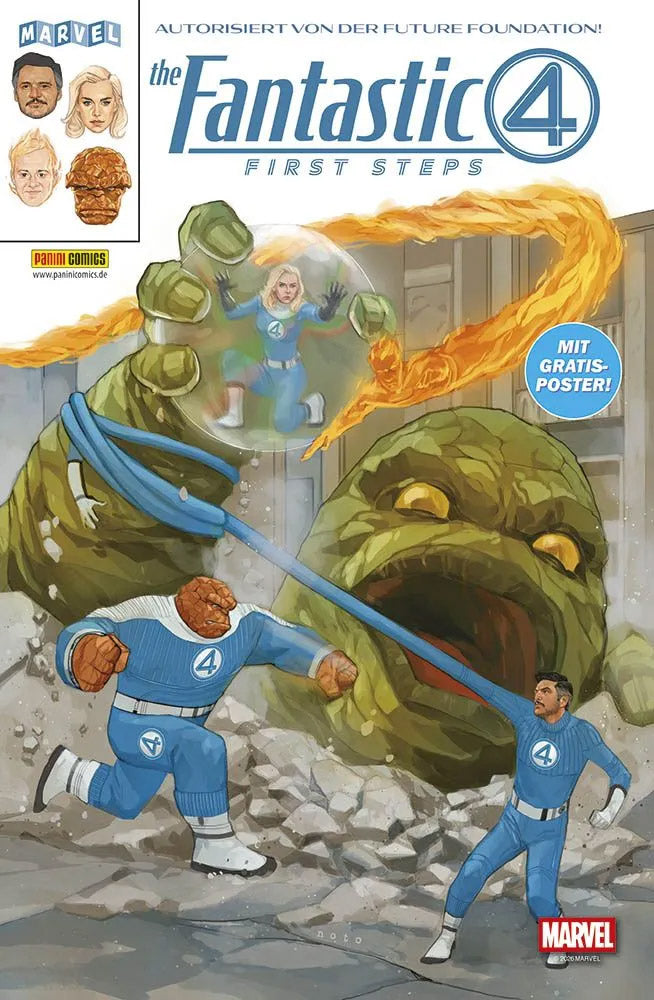 Fantastic Four: First Steps (mit Poster)