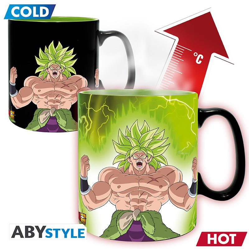 Dragon Ball Tasse mit Thermoeffekt "Gogeta vs. Broly"