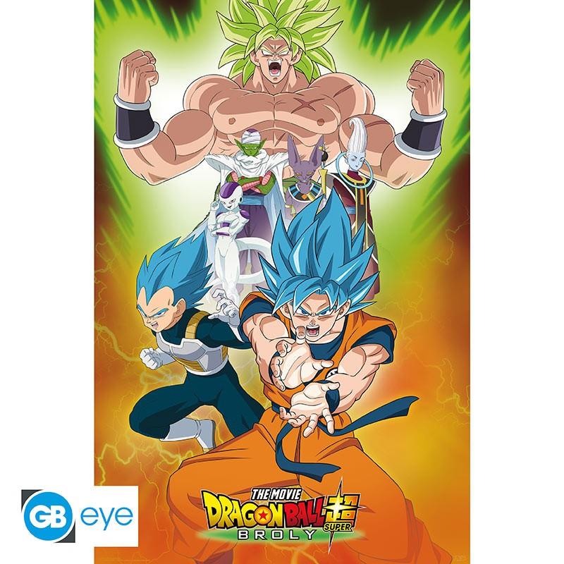 Dragon Ball Broly Maxi Poster "Group" 91,5 x 61 cm